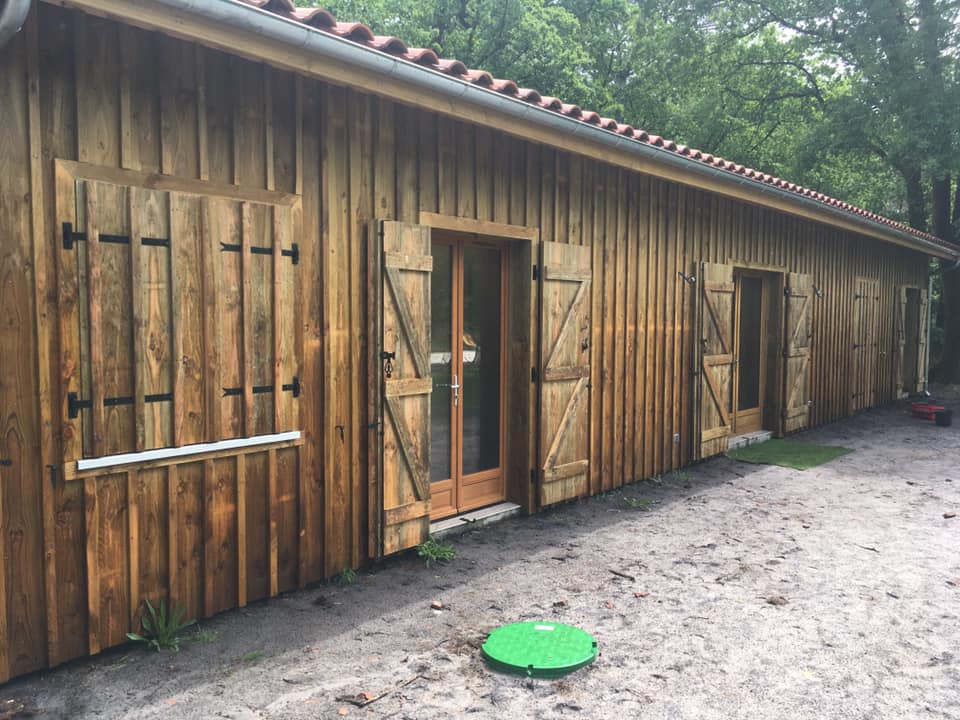 construction d'une maison en bois type 