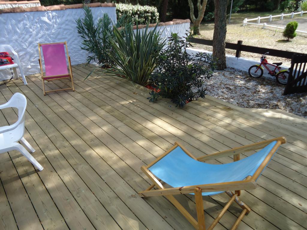 Terrasse en Pin du Nord US 35 m2 à Capbreton (40130)