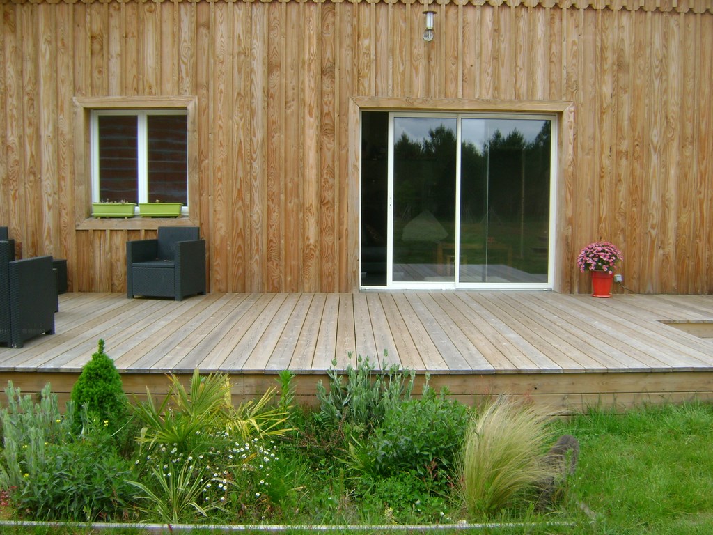 terrasse en Pin du Nord (choix US) 