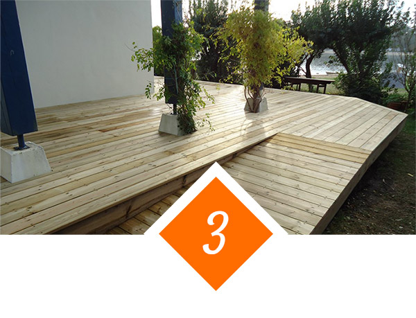 Prix et devis construction terrasse extérieur en bois à Mimizan et Biscarrosse 40